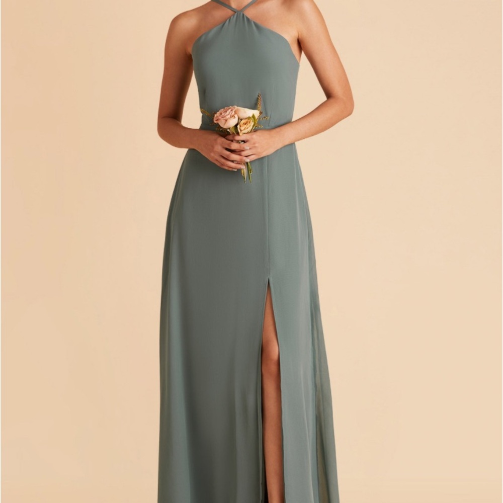 Birdy Grey Juliet Chiffon Dress - Sea Glass